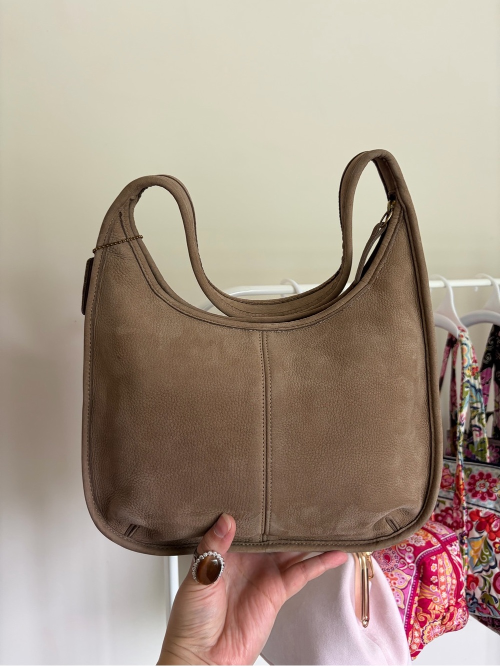 Vintage Coach Nubuc Ergo in Sand